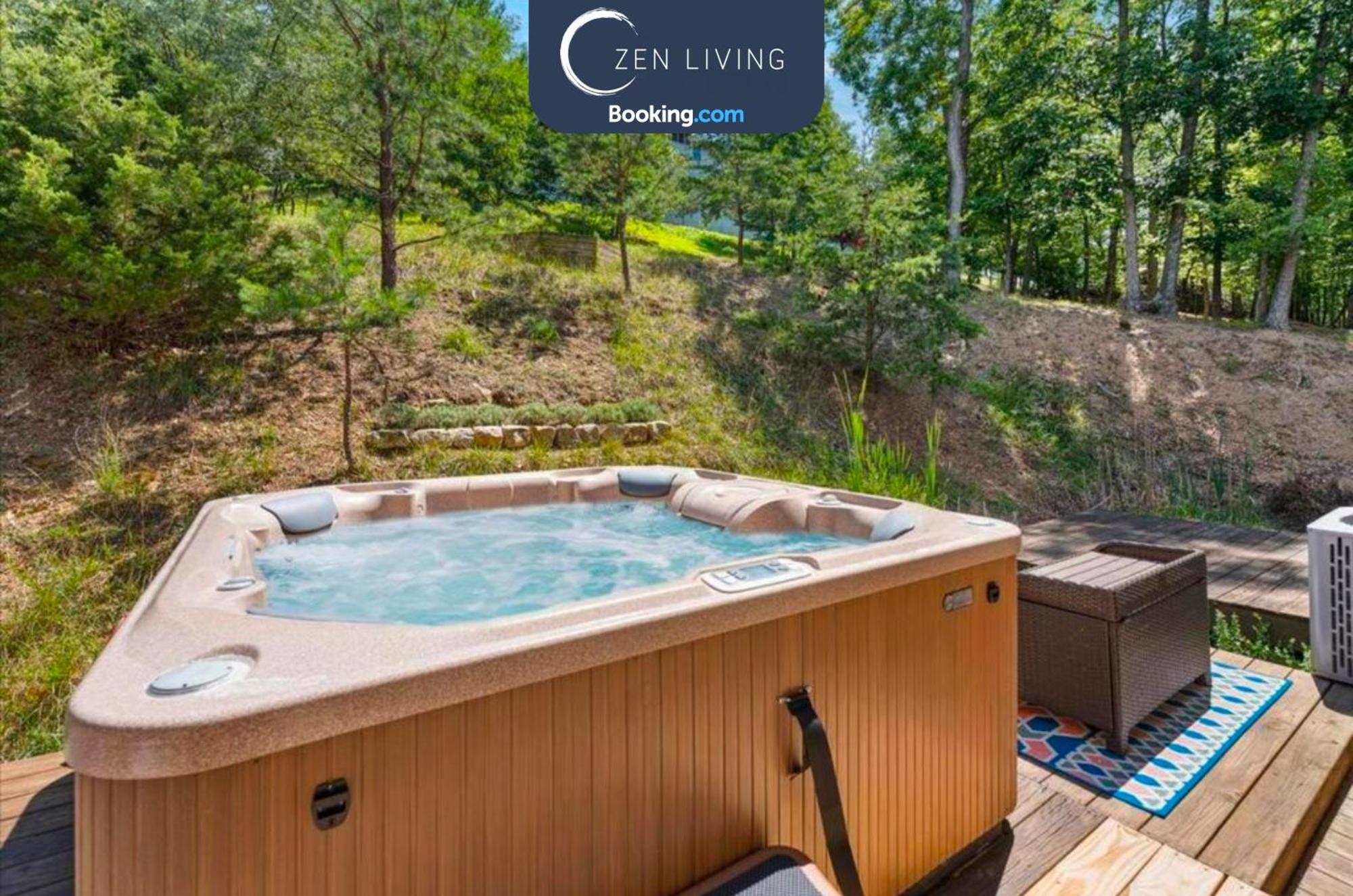 Hottub - In Resort - Enchanted Slopes By Zen Living Short Term Rental McGaheysville Exterior foto